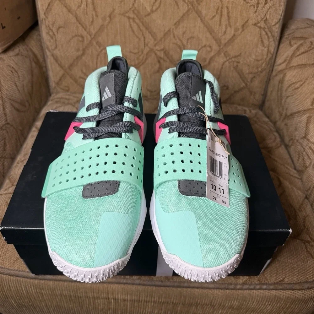 [ID5677] Mens Adidas DAME 8 EXTPLY‎ Men's Size 10 New